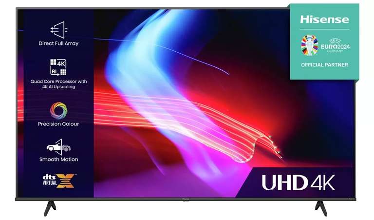 Hisense 55A6KTUK 55 inch 4k Smart TV