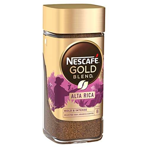 Nescafe Dark Roast Gold Blend Alta Rica Instant Coffee 95g (Pack of 6) - £15.30 (£2.55 Per Jar) @ Amazon