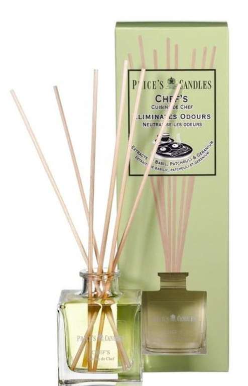 Price's Open Window or Chef's Reed Diffusers £4 (Clubcard Price) @ Tesco