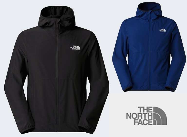 The North Face Men's 24/7 Woven Hooded Jacket in Black / Or Blue - sizes XS to XXL - with code + free delivery with free sign up