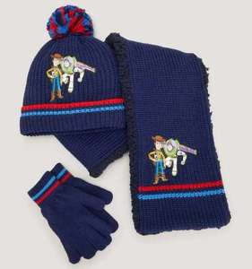 Kids 3 Piece Navy Disney Toy Story Knitted Set (3-10yrs) - £10 (Free Click & Collect) @ Matalan