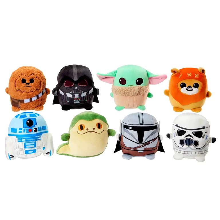 Star Wars Cuutopia 5 Inch (13cm) Plush 8 Pack Further reduced