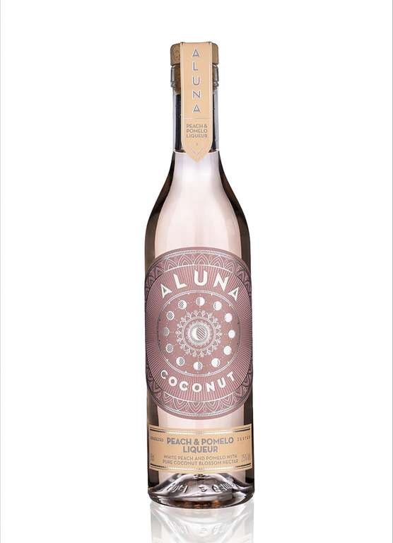 Aluna Coconut Rum Peach & Pomelo Liqueur 50cl 25% abv