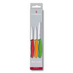 Victorinox 3-Piece Swiss Classic Paring Knife-Set, Stainless Steel, Green/Orange/Red, Set of 3 - £13 @ Amazon