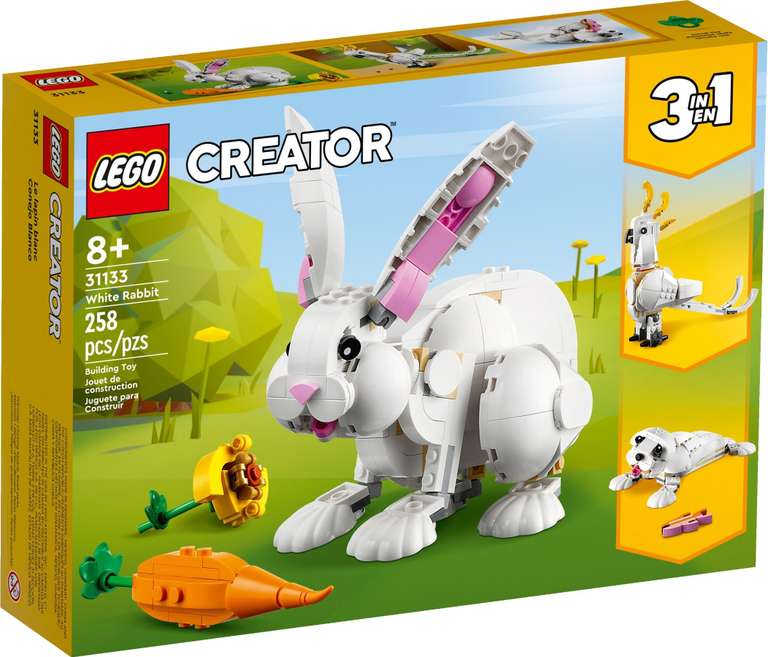 LEGO Creator 3in1 31133 White Rabbit - £11.99 - Free Collection @ Smyths