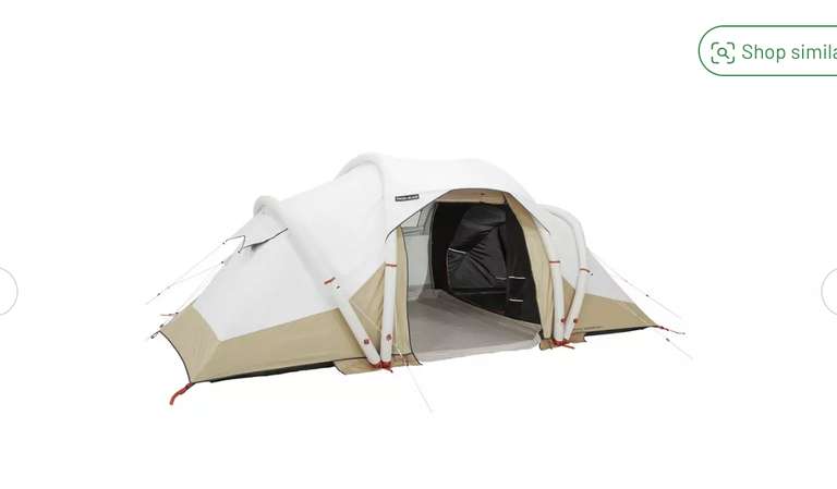 Quechua/Decathlon 4 Man Inflatable Blackout Tent - Air Seconds 4.2 - £400 with free click and collect at Argos