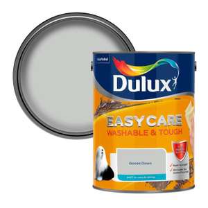 Dulux Easycare Matt Emulsion Paint 5L £28 With Free Click & Collect @ Wilko