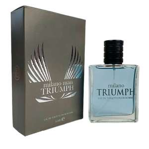 Milano Triumph Eau De Toilette Pour Homme Aftershave 50ml - Free Click & Collect