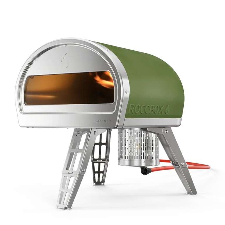 Gozney Roccbox Gas Pizza Oven Olive Green with code