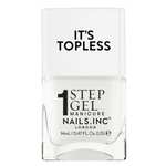 Nails.INC It's Topless Emma White Glow Gel - Like Nail Polish - 14ml