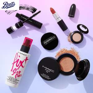 Brand of the Week: Free Gift Worth £45 When You Spend £60 on MAC Cosmetics (No code) + 20% Off As Premium Beauty - @ Boots