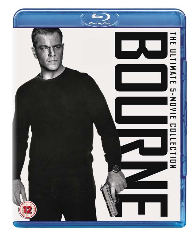 Bourne The Ultimate 5 Movie Collection (Blu-Ray)