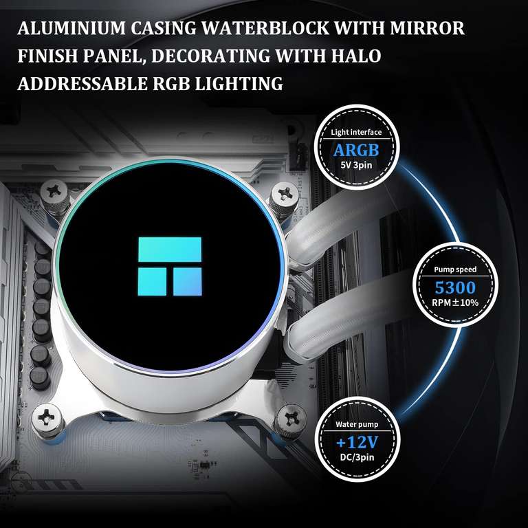 Thermalright Frozen Magic 360 SCENIC V2 Water Cooling CPU Cooler - sold by THERMALRIGHT.EUR FBA