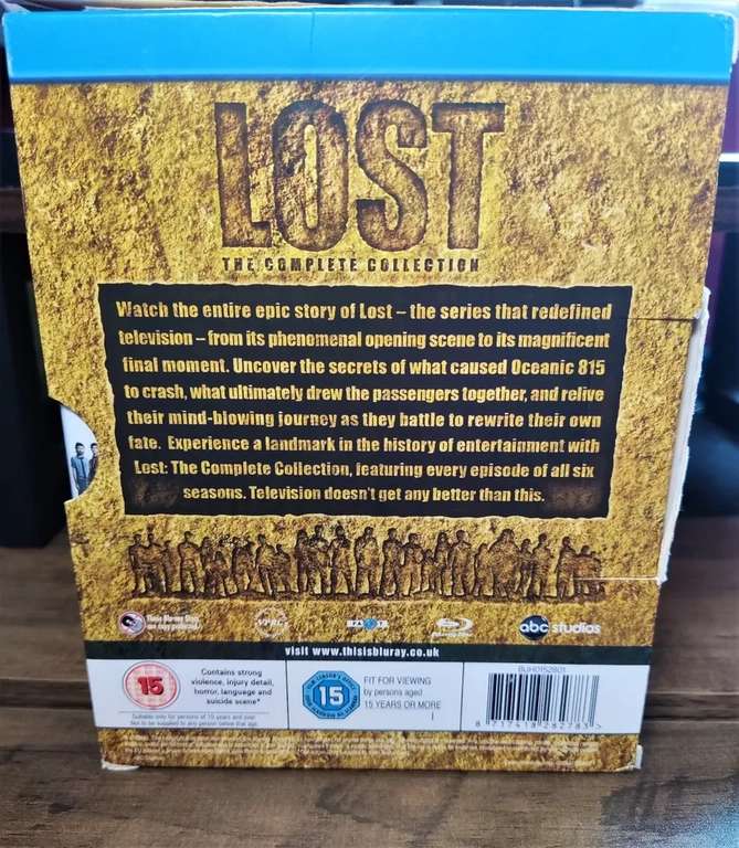 Lost Season 1-6 Blu Ray (Used) - Free C&C
