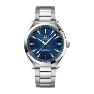 Omega Seamaster Aqua Terra Blue Dial 41mm Stainless Steel Bracelet Men's Watch £3850 @ Fraser Hart