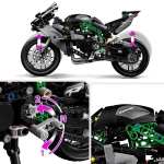 LEGO Technic Kawasaki Ninja H2R Motorcycle - Model 42170