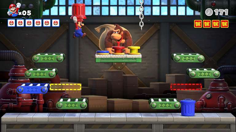 Mario vs. Donkey Kong With FREE Window Sticker (Switch) - Pre Order W/Code