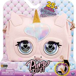Purse Pets Glamicorn Unicorn Interactive Purse Pet with Over 25 Sounds and Reactions, Ages 5+ £15.50 @ Amazon