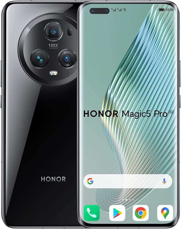 HONOR Magic5 Pro (2023), Snapdragon 8 Gen 2, 12+512GB, 5G Dual-SIM, Black Only