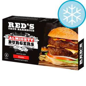 Reds Original Beef Burger 284g £2.55 @Tesco