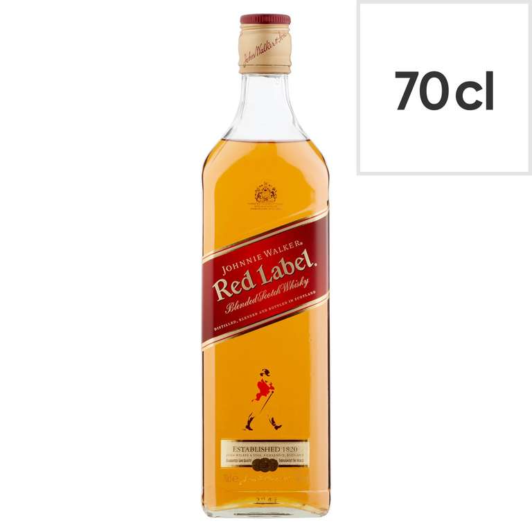 Johnnie Walker Red Label Whisky 70Cl - Spicy £15 Clubcard Price