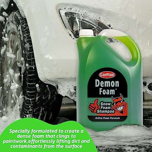 CarPlan Demon Snow Foam Car Shampoo, Refill, 5 Litre