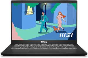 MSI Modern 14 14.0" FHD IPS-Level, Intel 12th Gen i5-1235U, DDR IV 8GB (3200MHz), 512GB NVMe SSD, Windows Home 11 - Classic Black