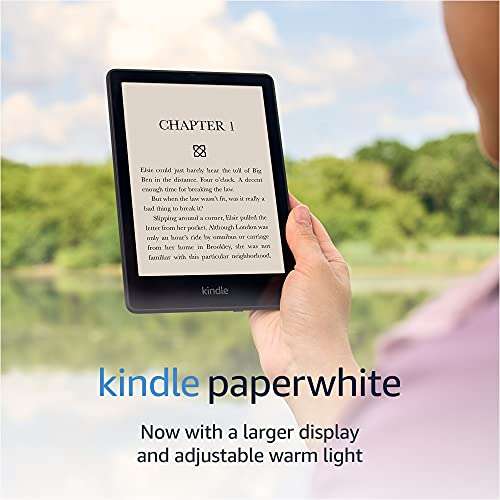 Kindle Paperwhite | 16 GB (with ads) black £119.99 @ Amazon