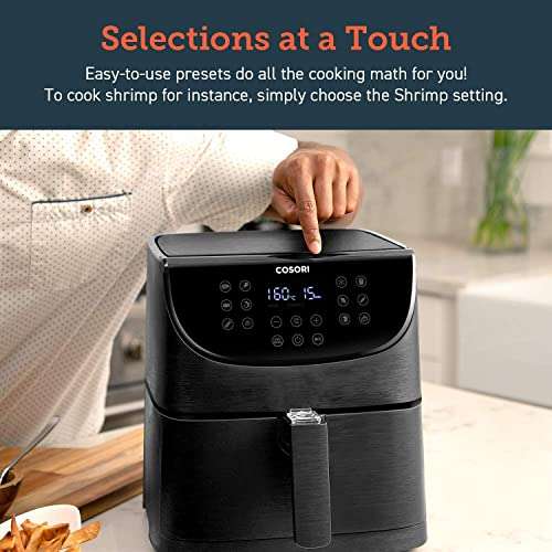 The Complete Cosori Air Fryer Cookbook 1000: 365-Day Easy Nutritious Tasty Recipes for Your Cosori Air Fryer Cooking (COSORI Air Fryer Max XL & COSORI Smart WiFi Air Fryer Cookbook) [Book]