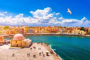 Direct return flight from Manchester to Chania (Greece), 24th to 29th April via Ryanair