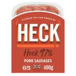 Heck 97% British Pork Sausages 400g - £2.50 @ Sainsbury's