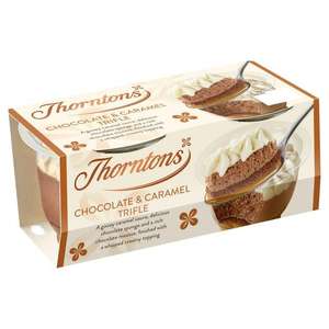 Thorntons Chocolate & Caramel Trifle 2x95g - £1 @ Sainsburys