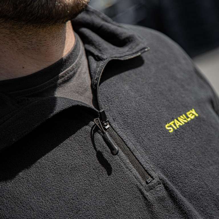Stanley Memphis Micro Fleece X Large Black - £5.98 + Free Click & Collect @ Toolstation