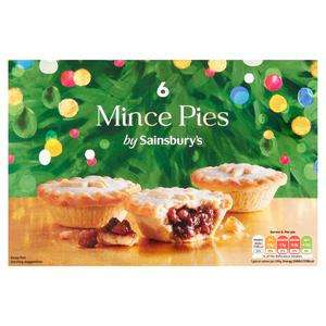 Deep Filled Mince Pies - 31p instore @ Sainsbury's [Ipswich]
