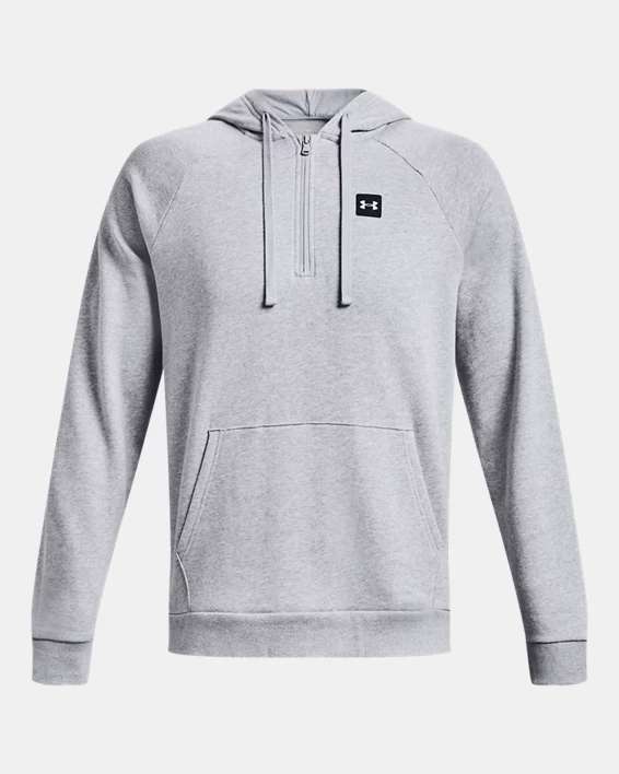 Men's Under Armour Rival Fleece ½ Zip Hoodie Now £20.98 with code 3 colours + Free click & collect @ Under Armour