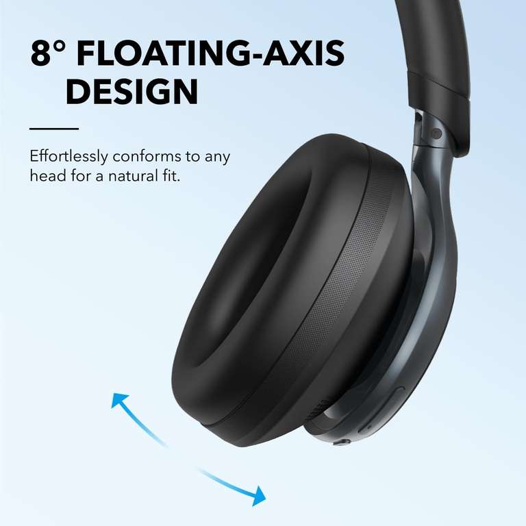 Soundcore by Anker, Space One - Adaptive Active Noise Cancelling Headphones Sold by AnkerDirect UK FBA