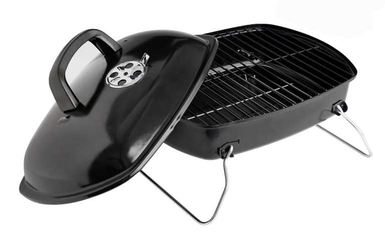 Wilko Portable Camping Grill With Black Lid - C&C (Limited Stores)