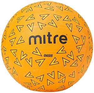 Mitre Oasis Netball, Hugely Durable, Great Grip, Stylish Design, Ball