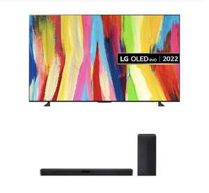 LG OLED42C24LA 42” C2 4K Smart OLED TV - 5 Year Warranty + Free LG SN4 Soundbar & Subwoofer - £924.12 Delivered (with code) @ Hughes