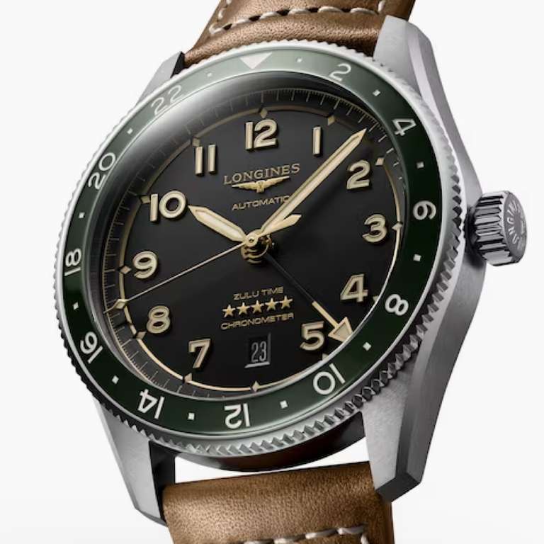 Longines Spirit Zulu Time “Pioneering time zones” 42mm L38124632 Men's watch