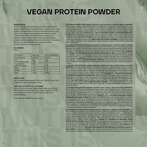 Bulk Vegan Protein Powder, Various Flavours, 2.5 kg - £36.99 (+20% Discount with First Subscribe & Save Order) @ Amazon
