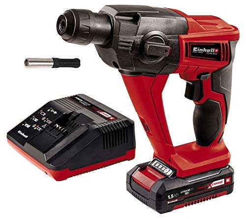Einhell Power X-Change Cordless SDS Plus Hammer Drill With 1.5Ah Battery & Charger - Sold & Dispatched By Electrical Emporium