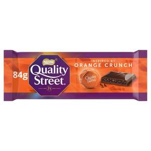 Quality Street Orange Crunch Chocolate Sharing Bar 84g - 25p @ Morrisons Leamington Spa