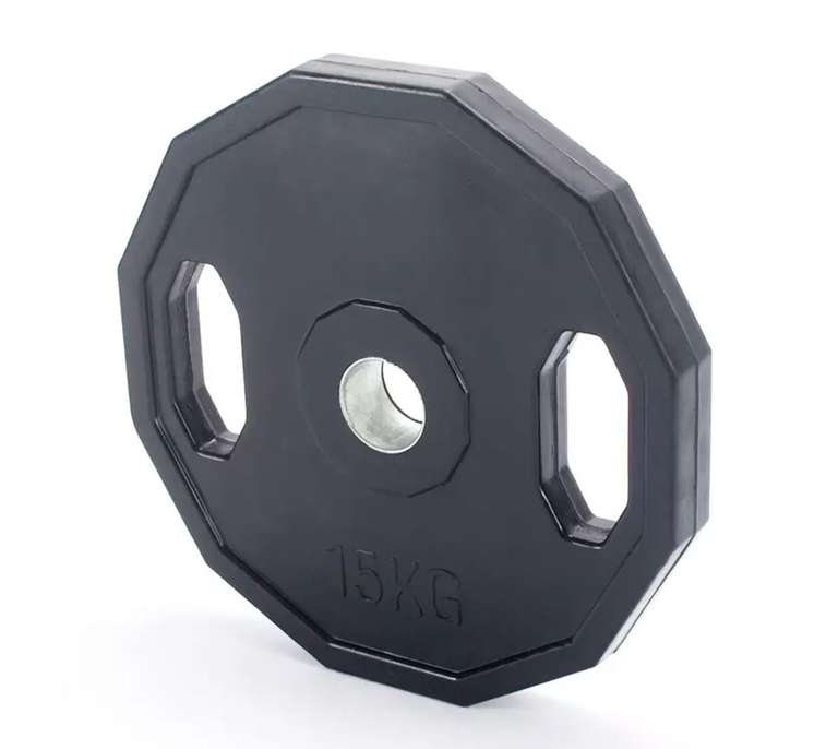Pro Fitness Rubber Weight Plates: 2x 10kg - £35 / 2x 15kg - £45 / 2x 25kg - £70 (Free Click & Collect) @ Argos