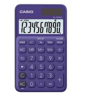 Casio Calculators From £2.10 With Free Collection (Or + £2.95 Delivery) e.g SL-310UC-PL Pocket Calculator - £2.10 @ Casio Shop