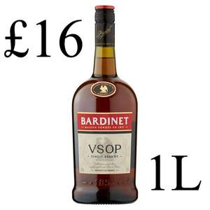 Bardinet VSOP Brandy 1L £16 @ Sainsburys
