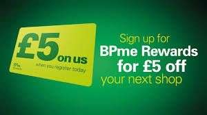 BpMe Rewards free £5 upon registration (Requires 25 points before redemption) @ BP