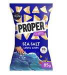 Proper Chips Lentils sea salt in store Hammersmith