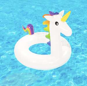 Sun Club Kids Inflatable Unicorn Swim Ring Float - £3.49 with code + Free Delivery For New Customers - @ TJC