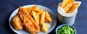 Fish and chips - half price @ Asda cafe